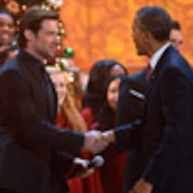 El curioso regalo de Navidad de Hugh Jackman a la familia Obama