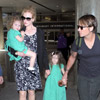 Nicole Kidman, una cariñosa mamá que vuelve de sus vacaciones
