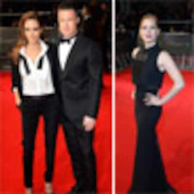 Angelina Jolie y Brad Pitt causan sensación en la entrega de los Bafta