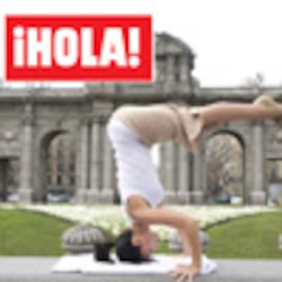 En ¡HOLA!: Compartimos con la mujer de Alec Baldwin, Hilaria Thomas, una clase magistral de yoga en Madrid