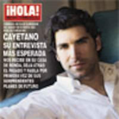 En ¡HOLA!: Cayetano, su entrevista más esperada