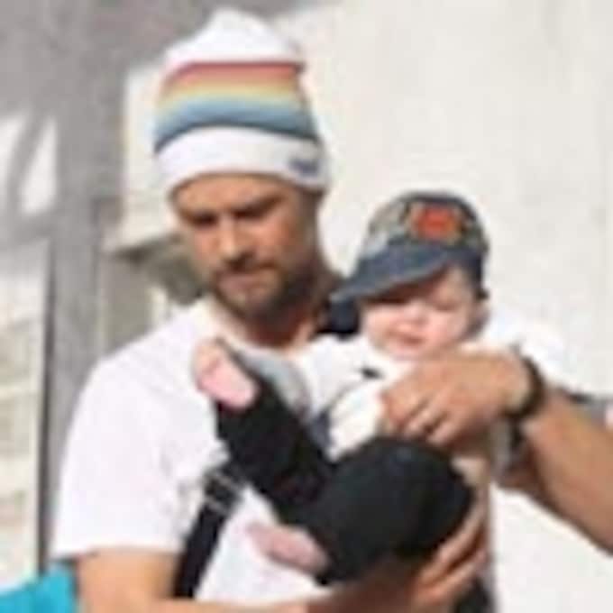 Josh Duhamel y su hijo Axl, dos inseparables 'rompecorazones'