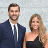 Fernando Llorente y su novia María Lorente, invitados de lujo al desfile de Armani en Milán