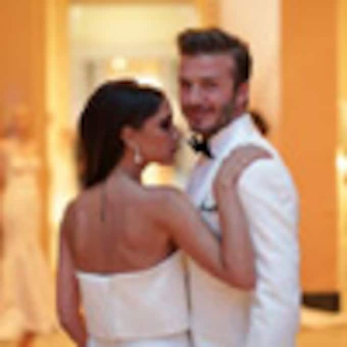 Los Beckham comparten fotos de su boda para celebrar su aniversario