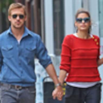 ¡Sorpresa en Hollywood! Eva Mendes, embarazada de siete meses de Ryan Gosling