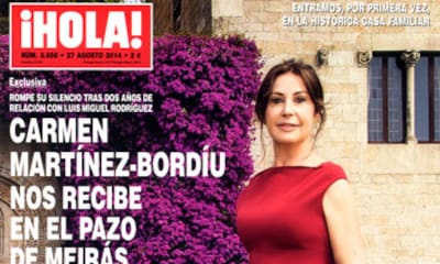 Exclusiva en ¡HOLA!: Carmen Martínez-Bordíu nos recibe en el Pazo de Meirás y nos anuncia su ruptura