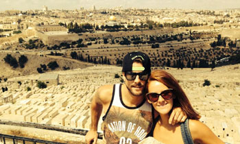 Ana Polvorosa y Luís Fernández pasean su amor por Israel