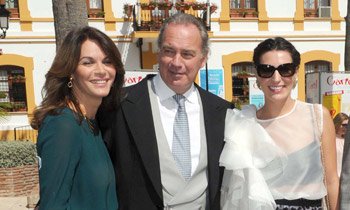 La boda de Iván Bohórquez reúne a la familia de Bertín Osborne con 'El Litri' y Carolina Herrera