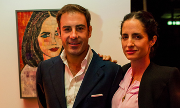 Miguel Báez 'El Litri' y Carolina Herrera, un matrimonio amante del arte