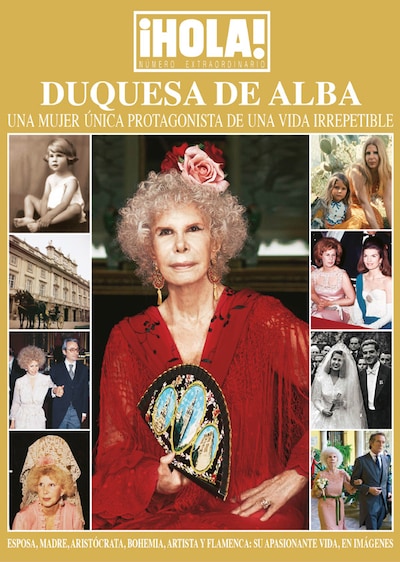 Las portadas que la Duquesa de Alba protagonizó en ¡HOLA!, reunidas ahora en tu tablet