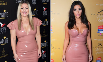 Amaia Montero se inspira en Kim Kardashian para lucir curvas