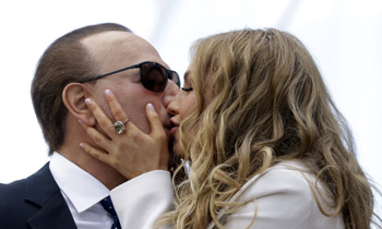 Thalía y Tommy Mottola celebran los 15 años desde su primera cita a ciegas