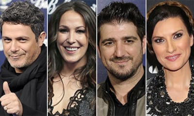 ¡Confirmado! Alejandro Sanz, Malú, Antonio Orozco y Laura Pausini, coaches de 'La Voz'