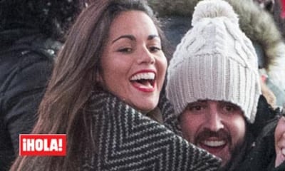 Exclusiva en ¡HOLA!: Las imágenes de Fernando Alonso y Lara Álvarez celebrando juntos el nuevo año