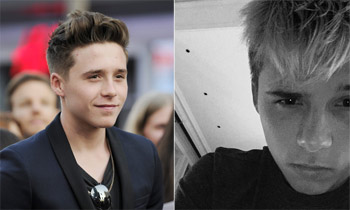 Brooklyn Beckham, quiero ser como papá o... ¡como Leonardo DiCaprio!