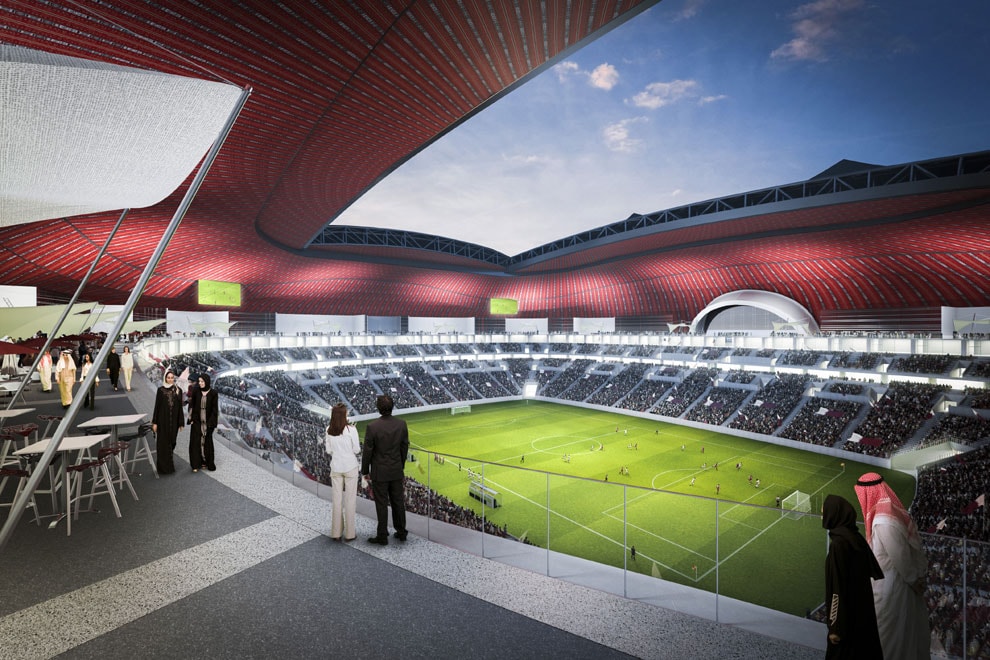 Catar presenta el estadio Al Bayt para el Mundial de 2022
