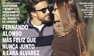 ¡HOLA! desvela el apasionado y romántico reencuentro de Fernando Alonso y Lara Álvarez en Londres