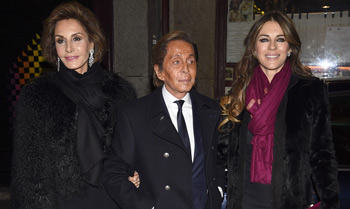 Naty Abascal, Valentino y Elizabeth Hurley, de fiesta en Madrid