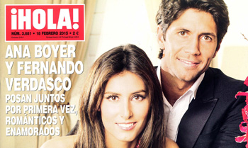 En exclusiva en ¡HOLA!, el primer reportaje juntos de Ana Boyer y Fernando Verdasco