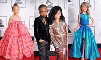 Rihanna, Kim Kardashian y Kanye West o Taylor Swift, en versión ‘mini’ y sobre la alfombra roja