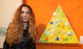 Blanca Cuesta homenajea con su pintura al desaparecido Adolfo Suárez