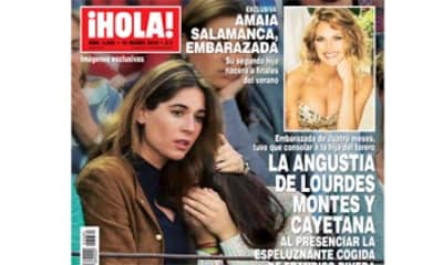 En ¡HOLA!, la angustia de Lourdes Montes y Cayetana al presenciar la espeluznante cogida de Francisco Rivera en su reaparición