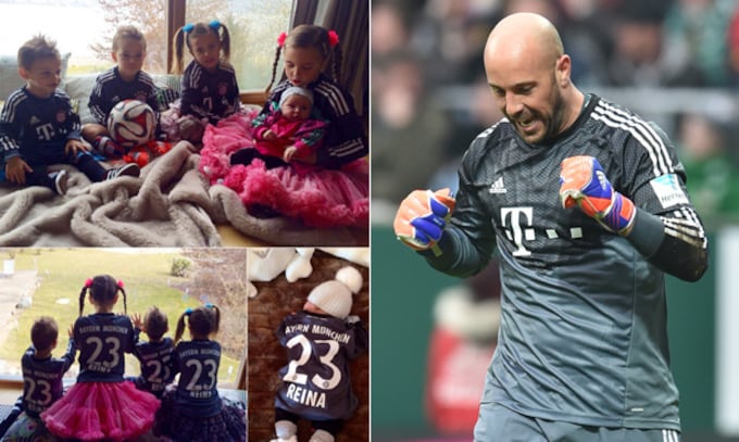 Pepe Reina agradece a sus hijos su nuevo éxito: 'Imposible que saliera mal con este equipo'