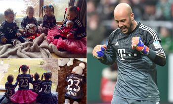 Pepe Reina agradece a sus hijos su nuevo éxito: 'Imposible que saliera mal con este equipo'