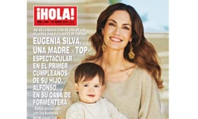 En ¡HOLA!, Eugenia Silva, una madre ‘top’ espectacular en el primer cumpleaños de su hijo Alfonso