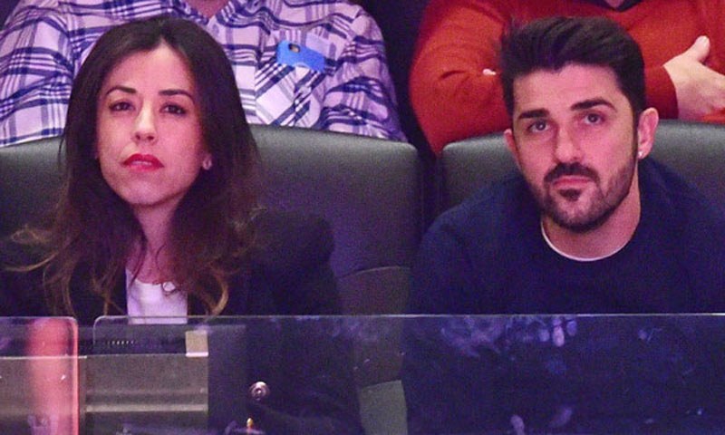 David Villa, éxito y salidas en pareja en la Gran Manzana