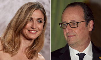 François Hollande y Julie Gayet, primera salida juntos