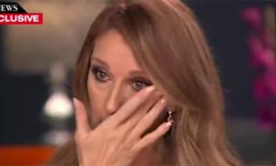 Las lágrimas de una valiente Céline Dion al hablar de la pelea contra el cáncer que padece su marido René Angélil