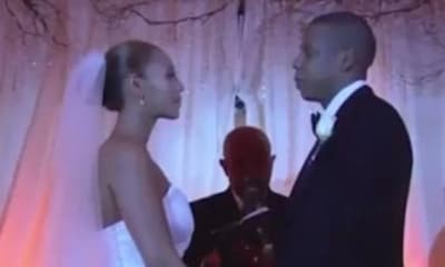 Beyoncé y Jay Z echan la vista atrás y regalan los momentos más románticos de su boda por su séptimo aniversario
