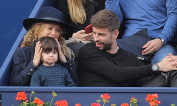 La tarde más divertida de Shakira y Piqué con su hijo Milan