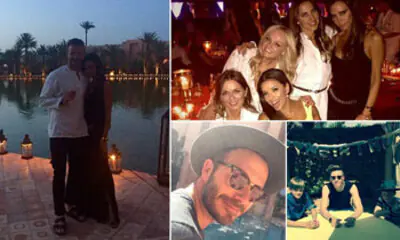 David Beckham sopla sus 40 velas por todo lo alto en Marrakech con su familia y una reunión de Spice Girls
