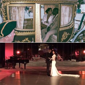 El baile nupcial, un servicio vestido de época, una carroza o las palabras de Kanye West: Kim Kardashian muestra detalles de su boda nunca vistos