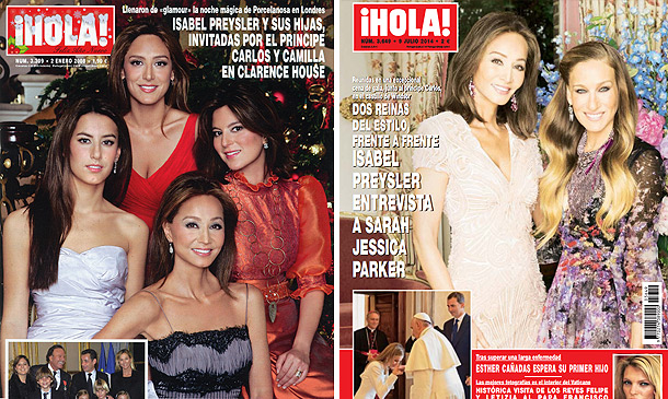 Isabel Preysler, más de treinta años junto a Porcelanosa