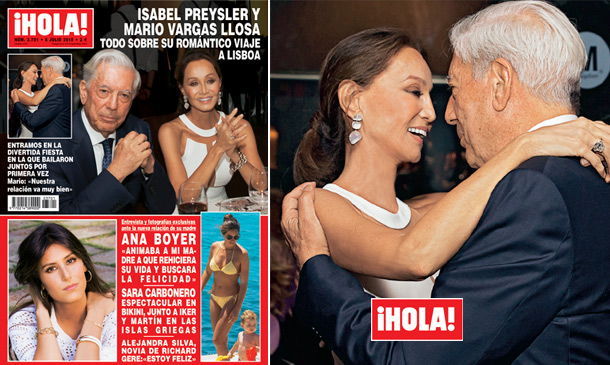 En ¡HOLA!: Entramos en la divertida fiesta en la que Isabel Preysler y Mario Vargas Llosa bailaron juntos por primera vez