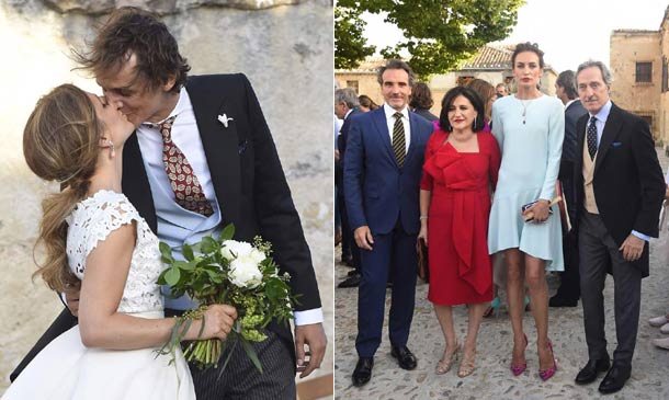 Nieves Álvarez, Mar Flores, Nicolás Vallejo-Nágera... se dan cita en la mágica boda de la hija de Roberto Torretta