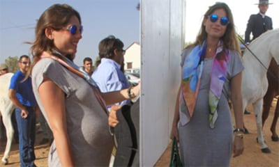 La figura de Lourdes Montes a un mes de dar a luz