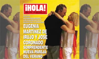 En ¡HOLA!: Eugenia Martínez de Irujo y José Coronado, sorprendente nueva pareja del verano