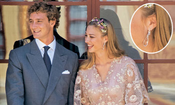 Una joya 'de emperatriz', el regalo de Carolina de Mónaco a Beatrice Borromeo