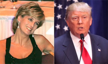 ¿Intentó Donald Trump conquistar a la princesa Diana?