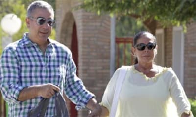 Isabel Pantoja recibe la visita de su nieto Francisco en hospital