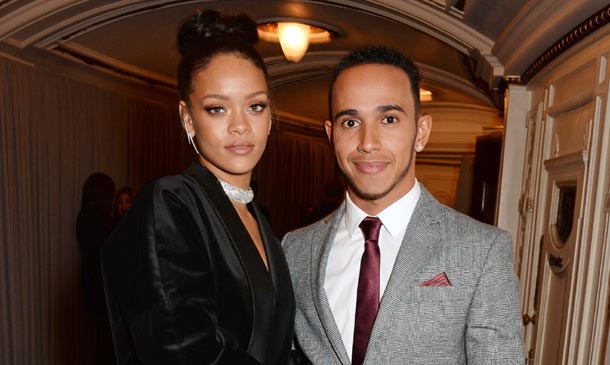 Rihanna y Lewis Hamilton, ¿algo más que una buena amistad?