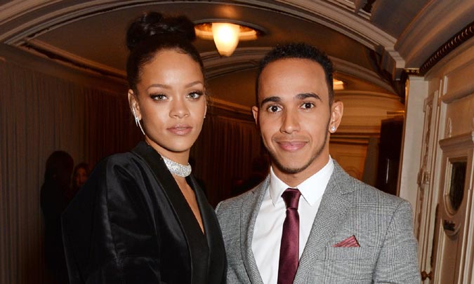 Rihanna y Lewis Hamilton, ¿algo más que una buena amistad?