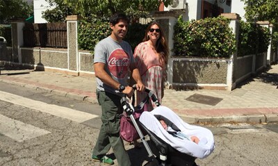 Francisco Rivera y Lourdes Montes nos regalan su primer paseo con Carmen
