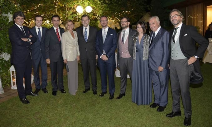 El Partido Popular se da cita en la boda de Javier Maroto 