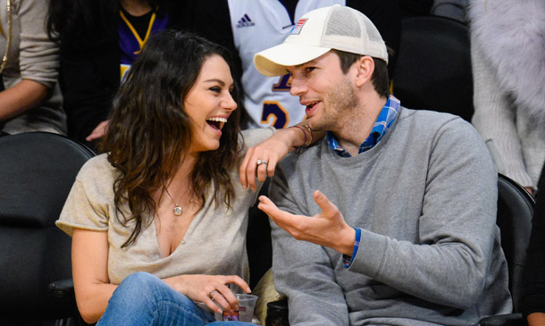 Ashton Kutcher y Mila Kunis, un año redondo como padres