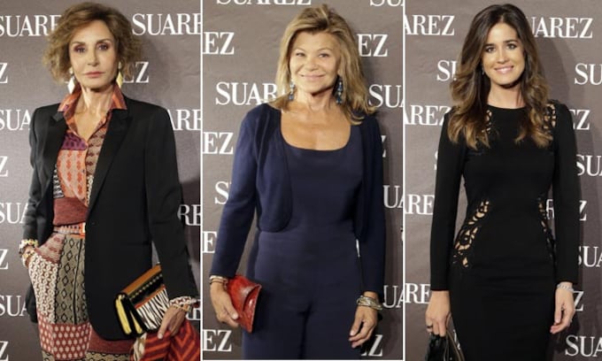 Naty Abascal, Cari Lapique e Isabel Jiménez, entre las invitadas a la apertura de la nueva boutique Suárez